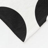 Acht Billard-Billard-Muster CUSTOM-FARBE Fleecedecke (Ecke)