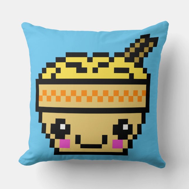 Acht BitRamen Kissen (Vorderseite)