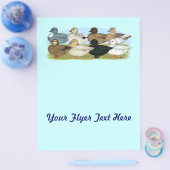 Acht Call Ducks Flyer (Einzeln)