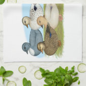 Acht Call Ducks Geschirrtuch (Gefaltet)