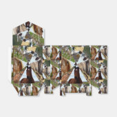 Acht Dreiecke, Gastgeschenk Geschenkschachtel (Ungefaltet)