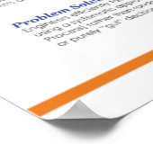 Acht Eigenschaften eines Ingenieurs Poster (Ecke)