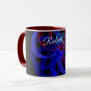 Acht geometrische Kaffeetasse