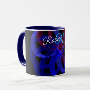 Acht geometrische Kaffeetasse
