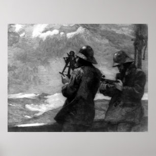 Acht Glocken - Winslow Homer - 1888 Poster