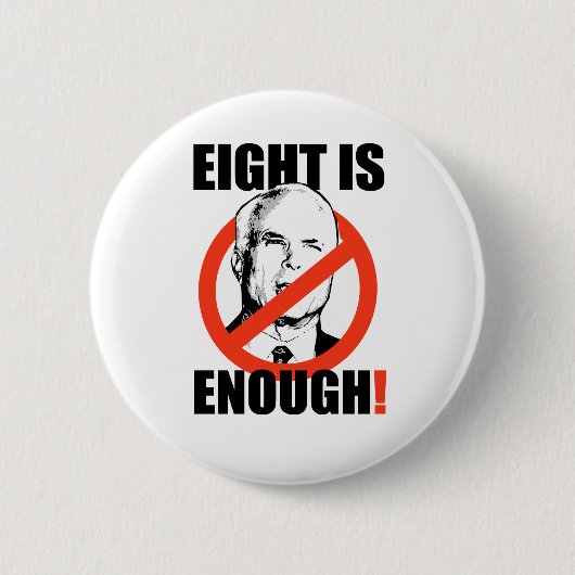 ACHT IST GENUG SCHALTFLÄCHE BUTTON (Vorderseite)