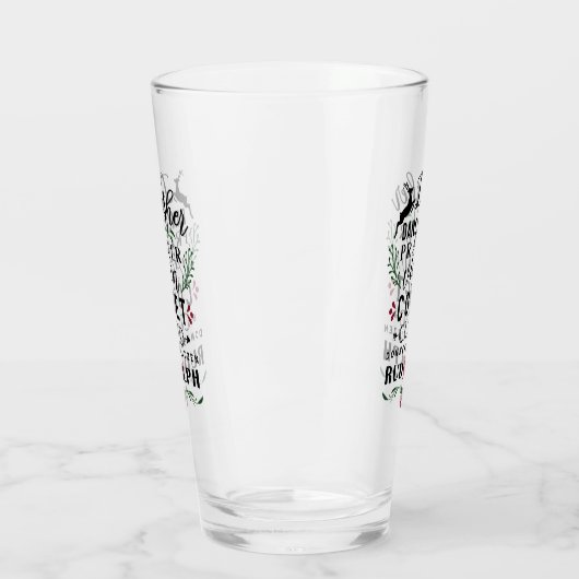 Acht kleine Rentiere Glas (Links)