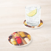 Acht Links Untersetzer (Seite)