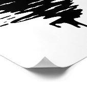 Acht Ll Melting Liquid Dripping Pool Billard Poster (Ecke)