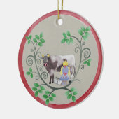 Acht Maid a Milking Weihnachtsschmuck (Links)