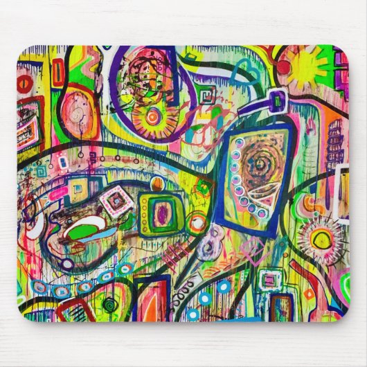 Acht Martinis Mousepad (Vorne)