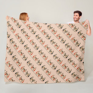 Acht Mäuse eine Milk Cut-Out Stift 2 Fleecedecke
