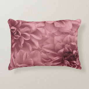 Acht Mauve Dahlias Floral Cluster Dekokissen