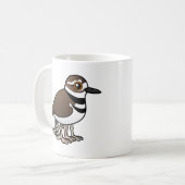 Acht-mit Beinen versehener Killdeer Kaffeetasse (Vorderseite Links)