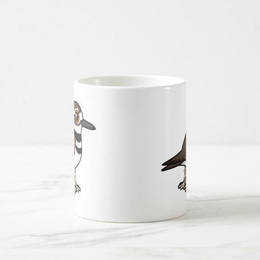 Acht-mit Beinen versehener Killdeer Kaffeetasse (Mittel)