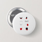 Acht Mouths Set Pack Button (Vorne & Hinten)