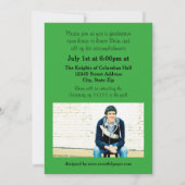 Acht/neun Fotos Grüne - Grad Ankündigung (Rückseite)