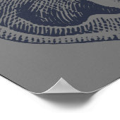 Acht Ohren Grafik Poster (Ecke)