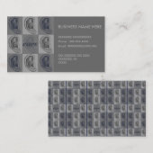 Acht Ohren grafisch Visitenkarte (Vorne/Hinten)