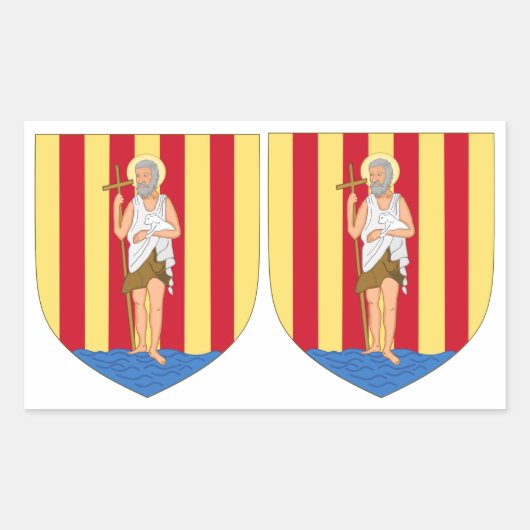 ACHT Perpignan Coat of Arms Stickers (Vorderseite)