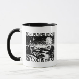 Acht Planeten Eine Sonne Kein Erwachsener Verantwo Tasse