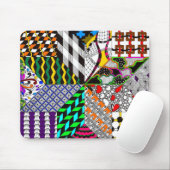 Acht Point Quilt Blockmousepad Mousepad (Mit Mouse)