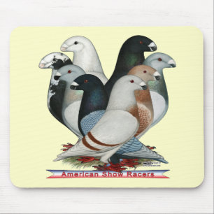 Acht Racers anzeigen Mousepad