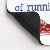 Acht Seiten mit Schuhen Mousepad (Ecke)