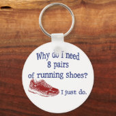 Acht Seiten mit Schuhen Schlüsselanhänger (Vorderseite)