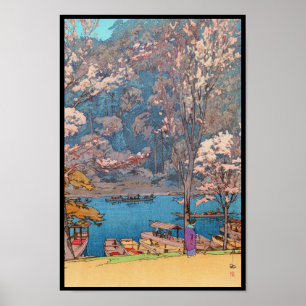 Acht Szenen der Kirschblüten, Arashiyama Poster
