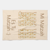 Acht Tage Matzah Geschirrtuch (Horizontal)