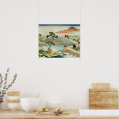 Acht-teilige Brücke, Provinz Mucawa, Japan, c.18 Poster (Küche)