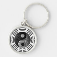 Acht Trigrams Yin Yang Prägen Ähnlicher Drache