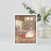 Acht Uhr von Millicent Sowerby Postkarte (Stehend Vorderseite)