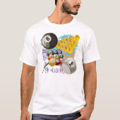 ACHT UND NEUN BALL-BILLARD T-Shirt (Vorderseite)
