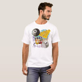 ACHT UND NEUN BALL-BILLARD T-Shirt (Vorne ganz)