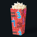 Acht verrückte Nächte Geschenkschachtel<br><div class="desc">Hanukkah Aight Crazy Nights, Gefallen Schachteln für Gäste. Füllen Sie sie mit Popcorn oder einer Leckerei! Fügen Sie Text an beliebiger Stelle in Ihrem Schriftart mit Farbe, Stil und Größe hinzu! Viel Spaß! Stil: Popcorn Gefallen Box 3.75" x 3.5" x 7.5" Gefälligkeitsboxen sind so einzigartig wie Ihre Gäste. Perfekt für...</div>