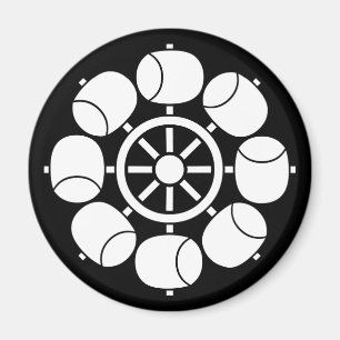 Acht Wasserrad Magnet