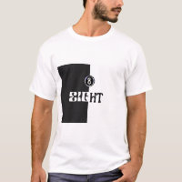Acht Zahlen inspiriert T - Shirt