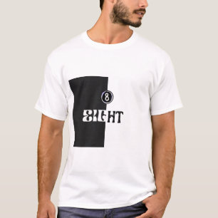 Acht Zahlen inspiriert T - Shirt