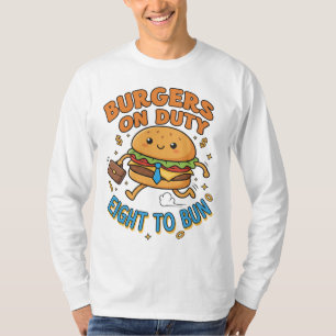 Acht zu Brötchen – Fast-Food-Arbeitsmodus T-Shirt