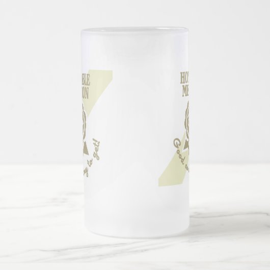 Achtbare Erwähnungs-mattierte Tasse (Mittel)