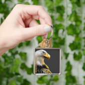 Achtbares Eagle Schlüsselanhänger (Hand)