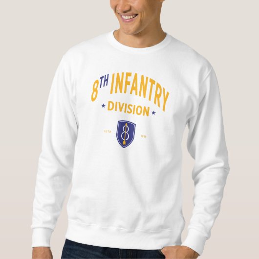 Achte Abteilung Infanterie - Militär der Vereinten Sweatshirt (Vorderseite)