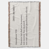 Achte Änderung Grundrechtecharta der Verfassung Decke (Vorderseite Vertikal)