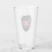 Achte Armee Veteran Custom Shield Glas (Rückseite)