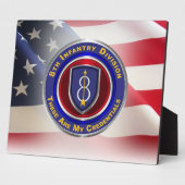 Achte Infanterieabteilung "PATHFINDER" Fotoplatte (Seite)