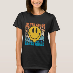 Achte Junge Mädchen der achten Klasse Lehrer zurüc T-Shirt