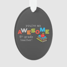 Achte Klasse Lehrer Wertschätzung, Phantastisch