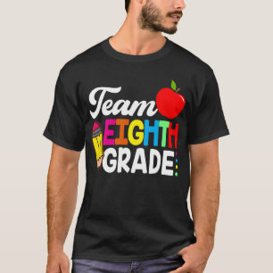 Achte Klasse Rainbow Achte Klasse Team Lehrer Boys T-Shirt
